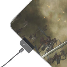 Load image into Gallery viewer, Anime Attack On Titan RGB LED Mouse Pad (Desk Mat)
