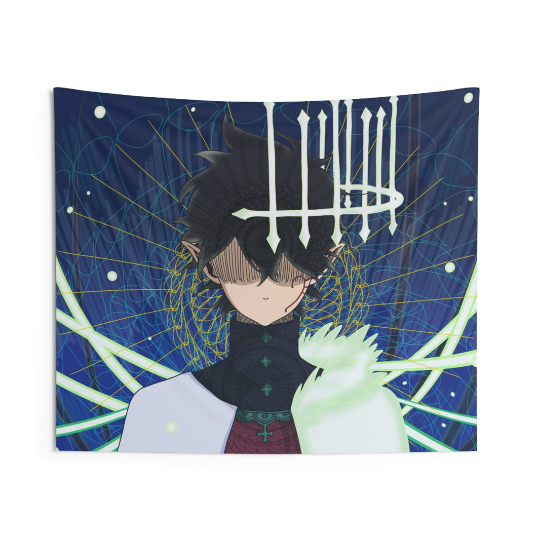 Black Clover Yuno Indoor Wall Tapestry