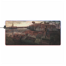 Load image into Gallery viewer, Girls und Panzer RGB LED Mouse Pad (Desk Mat)
