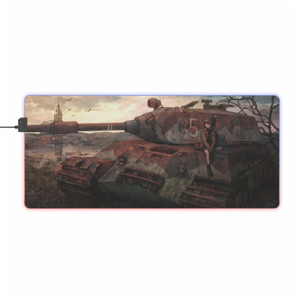 Girls und Panzer RGB LED Mouse Pad (Desk Mat)