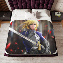 Load image into Gallery viewer, Fate/Stay Night Sherpa Blanket
