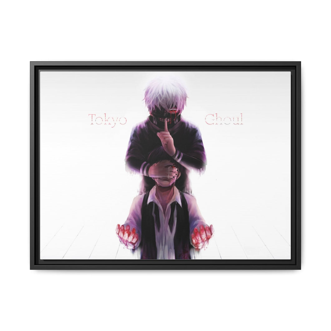 Tokyo Ghoul Ken Kaneki Canvas Framed Art Print