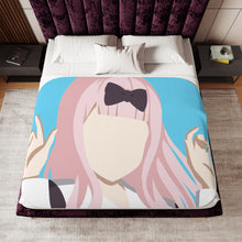 Load image into Gallery viewer, Kaguya-sama: Love Is War Sherpa Blanket
