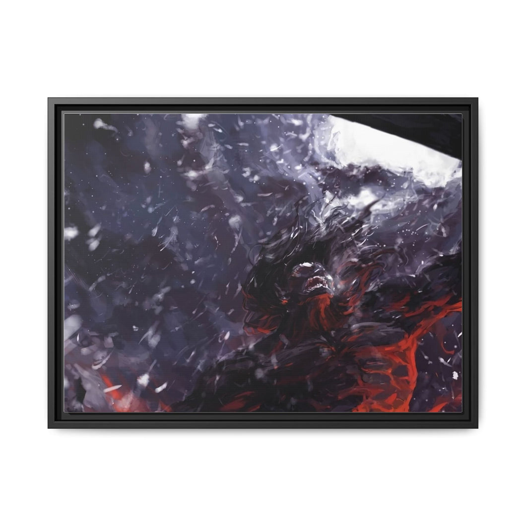 Anime Fate/Stay Night Canvas Framed Art Print