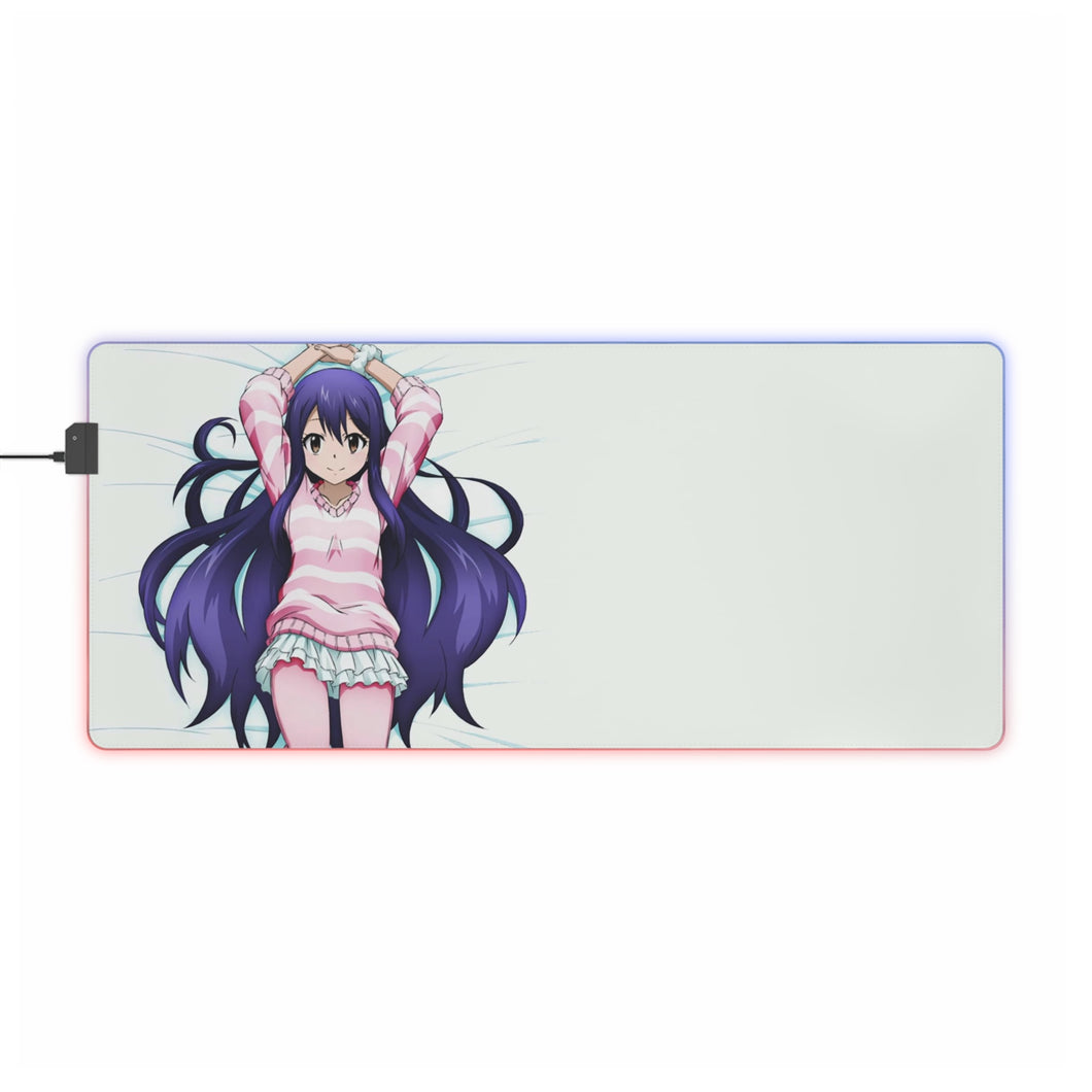 Fairy Tail Wendy Marvell RGB LED Mouse Pad (Desk Mat)