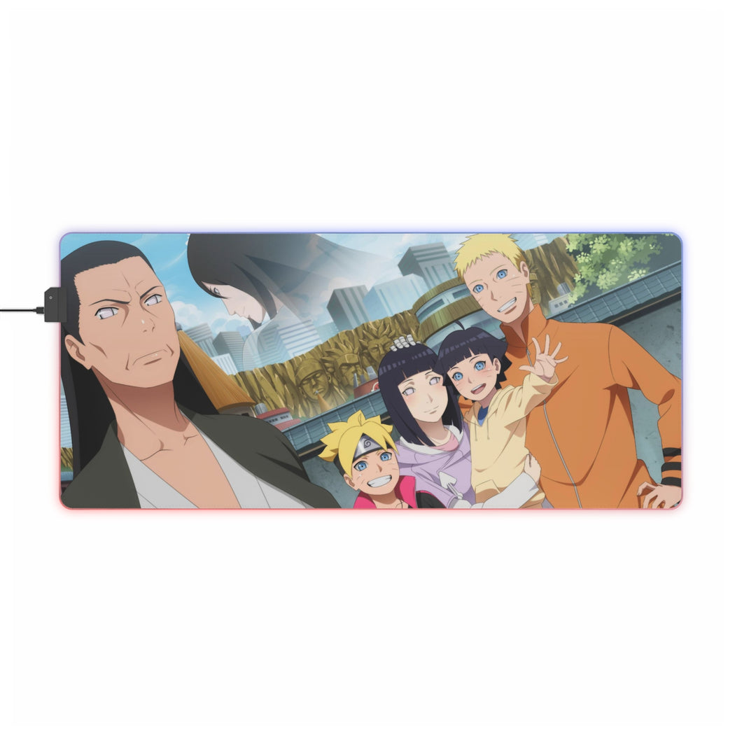 Naruto's Family RGB LED Mouse Pad (Desk Mat)