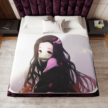 Load image into Gallery viewer, Demon Slayer: Kimetsu no Yaiba Sherpa Blanket
