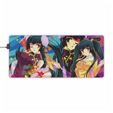 Load image into Gallery viewer, Anime Mobile Suit Gundam 00 RGB LED Mouse Pad (Desk Mat)
