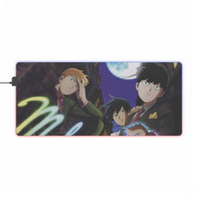 Load image into Gallery viewer, Mob Psycho 100 Arataka Reigen, Shigeo Kageyama, Ritsu Kageyama RGB LED Mouse Pad (Desk Mat)
