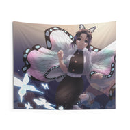 Shinobu Kochou Indoor Wall Tapestry