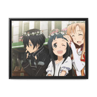 Anime Sword Art Online Canvas Framed Art Print