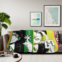 Load image into Gallery viewer, Anime Kakeguruir Sherpa Blanket
