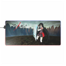Load image into Gallery viewer, Akama ga kill : Demons Akame RGB LED Mouse Pad (Desk Mat)
