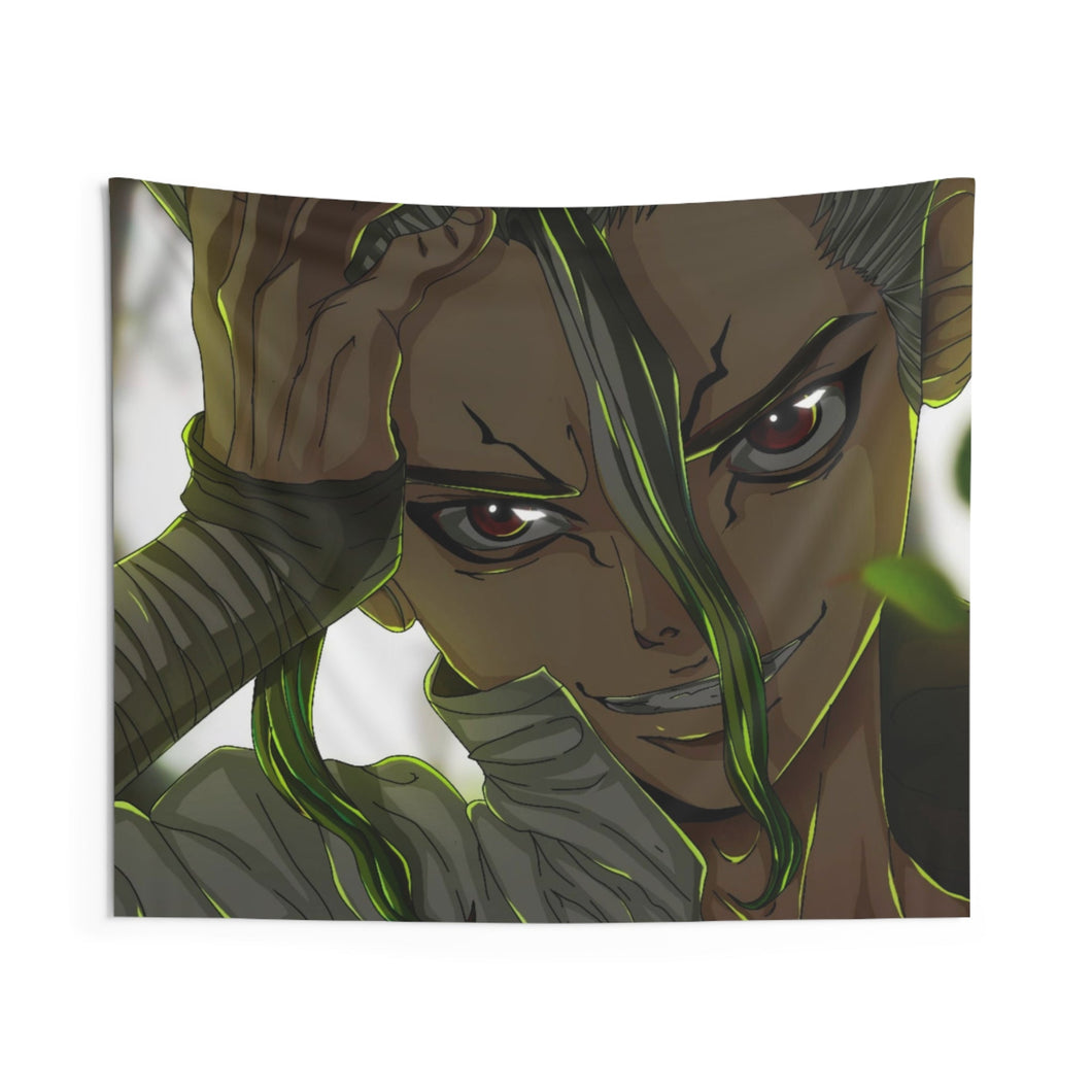 Dr. Stone Indoor Wall Tapestry
