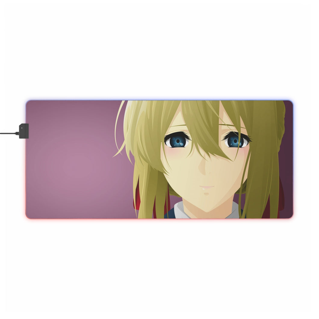 Violet Evergarden RGB LED Mouse Pad (Desk Mat)
