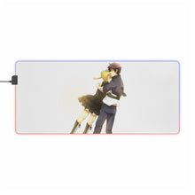 Load image into Gallery viewer, Anime Beelzebub RGB LED Mouse Pad (Desk Mat)
