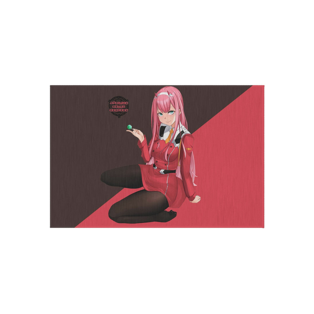 Zero Two (Darling in the FranXX) Rug