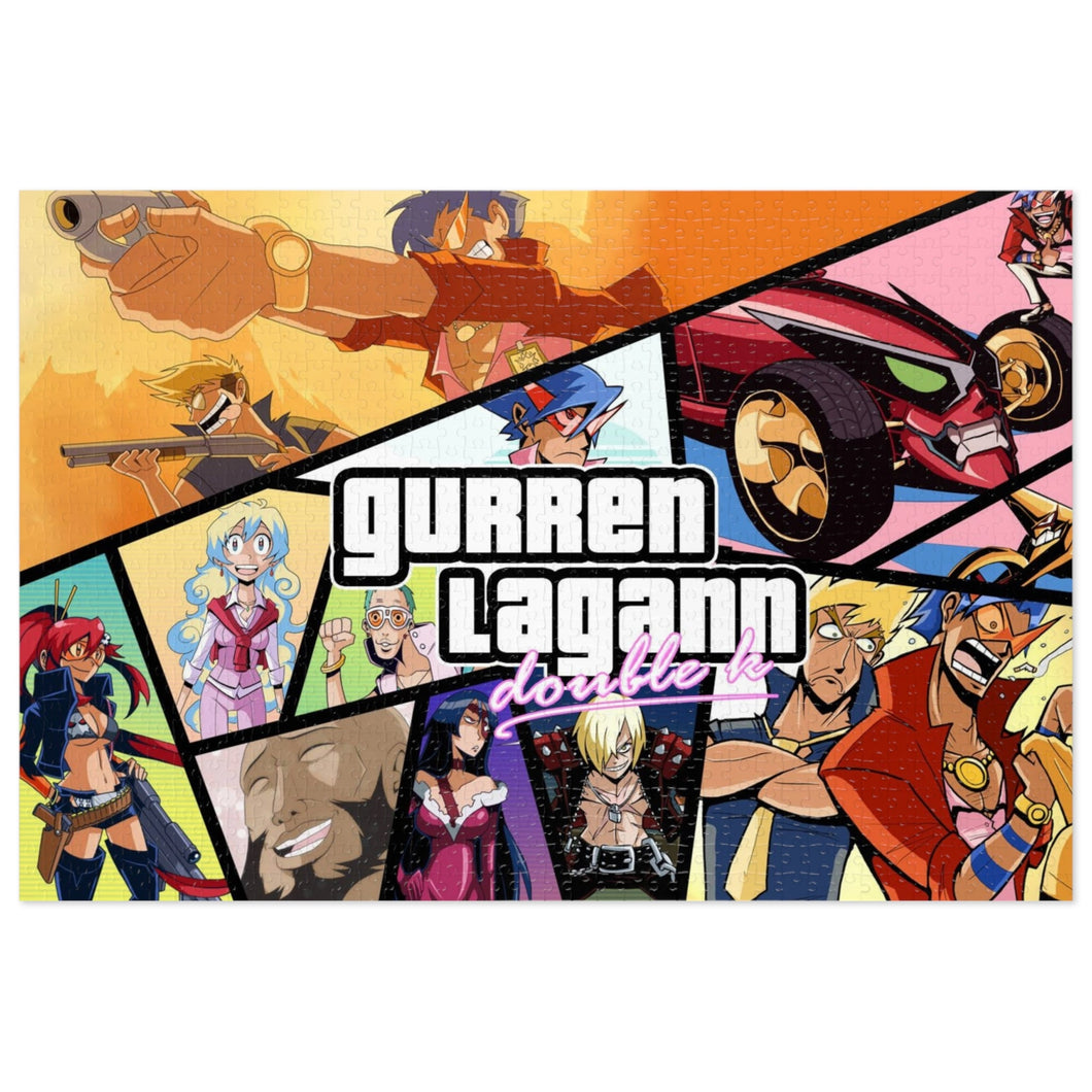 Anime Tengen Toppa Gurren Lagannr Jigsaw Puzzle