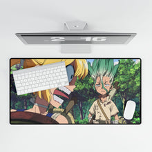 Load image into Gallery viewer, Dr Stone Stone Wars Mouse Pad (Desk Mat)
