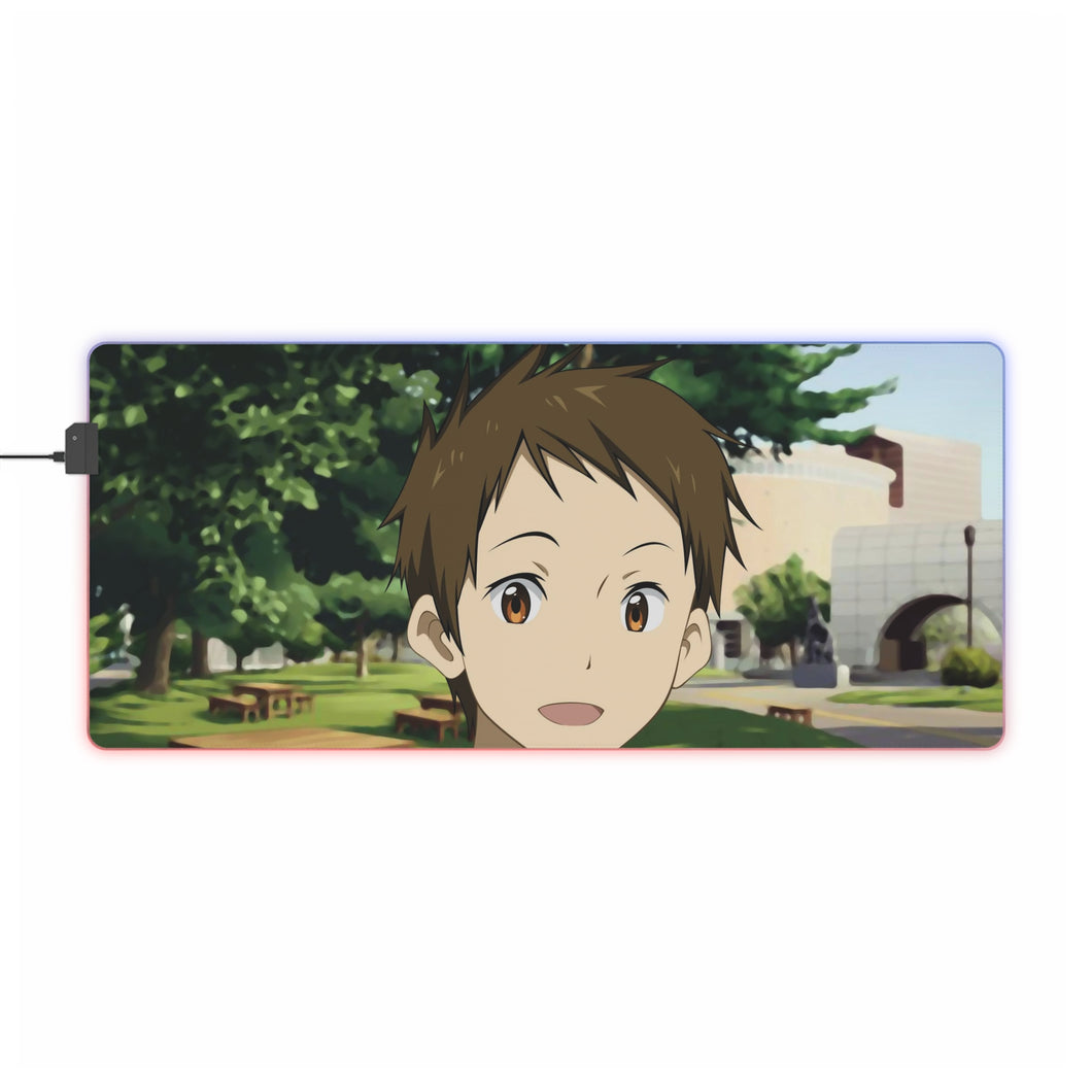 Satoshi Fukube Face RGB LED Mouse Pad (Desk Mat)