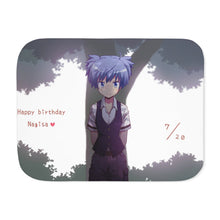 Load image into Gallery viewer, Assassination Classroom Nagisa Shiota Sherpa Blanket
