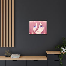 Load image into Gallery viewer, Miku Nakano Canvas Framed Art Print
