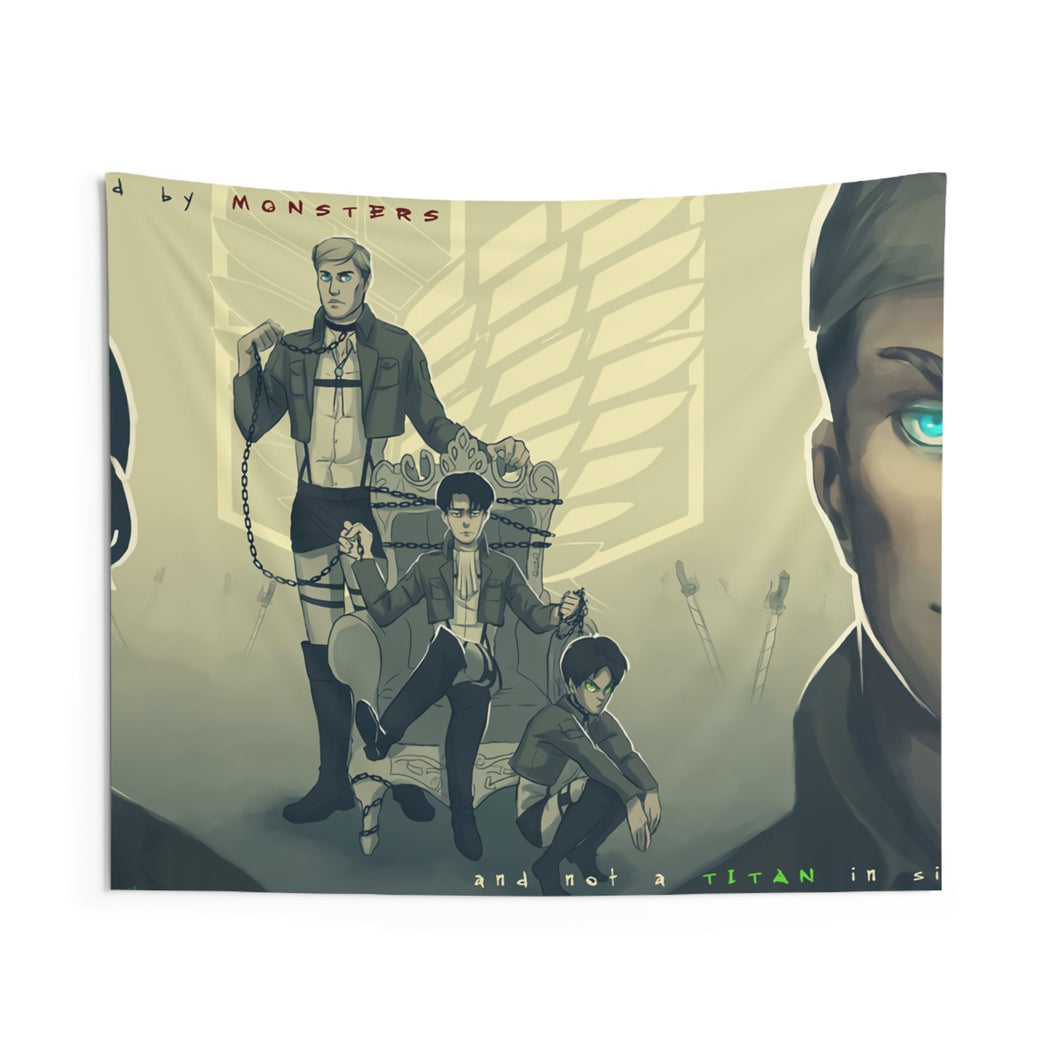 Anime Attack On Titan Indoor Wall Tapestry