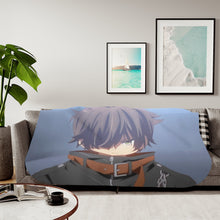 Load image into Gallery viewer, Yuuta Togashi Dark Flame Master Sherpa Blanket
