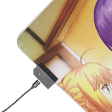 Load image into Gallery viewer, Rider, Artoria Pendragon, Rin Tohsaka and Saber (Fate Series) RGB LED Mouse Pad (Desk Mat)
