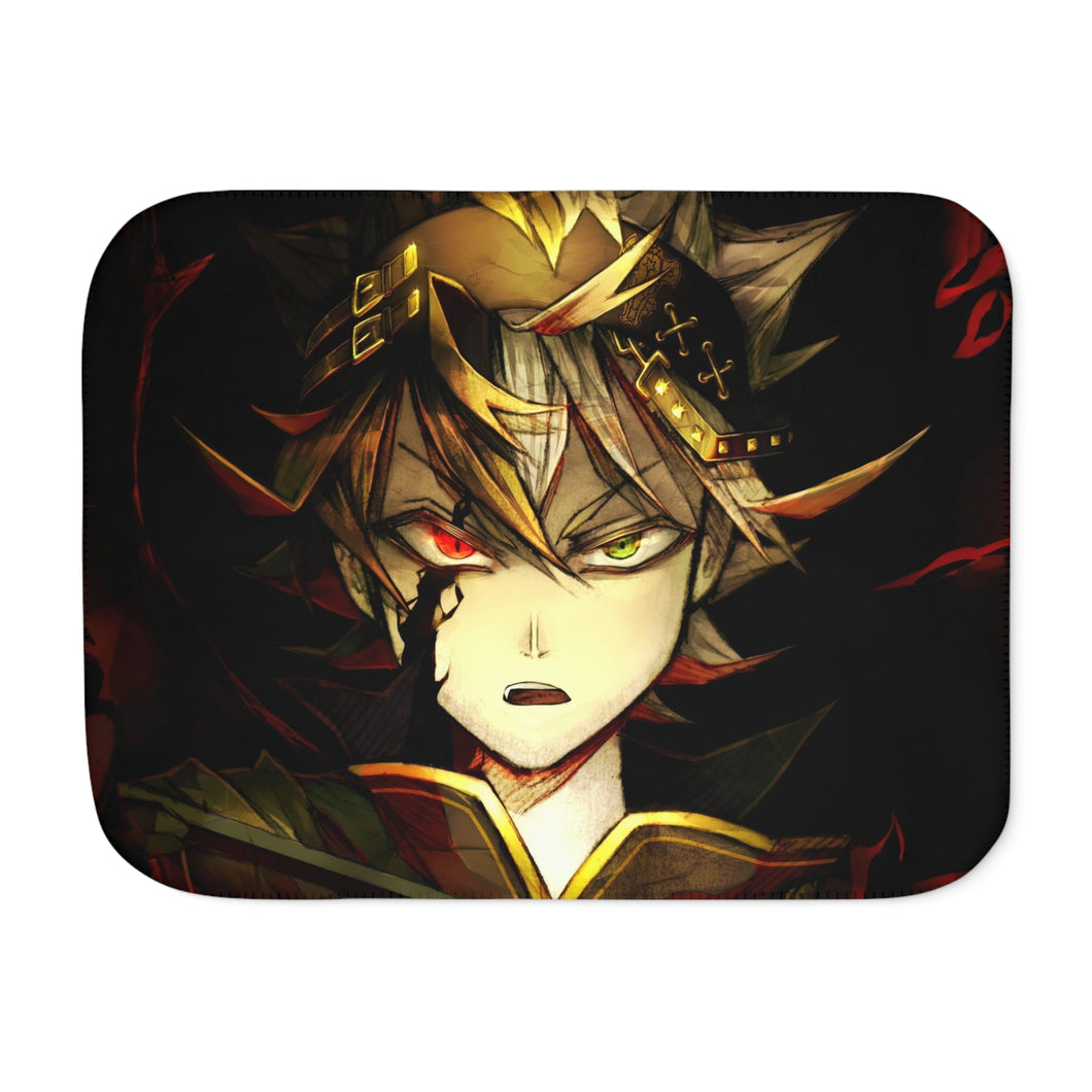 Anime Black Clover Sherpa Blanket