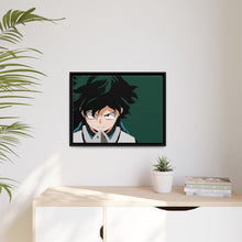 Load image into Gallery viewer, Izuku Midoriya - Boku no Hero Academia Canvas Framed Art Print
