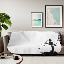 Load image into Gallery viewer, Anime Elfen Lied Sherpa Blanket
