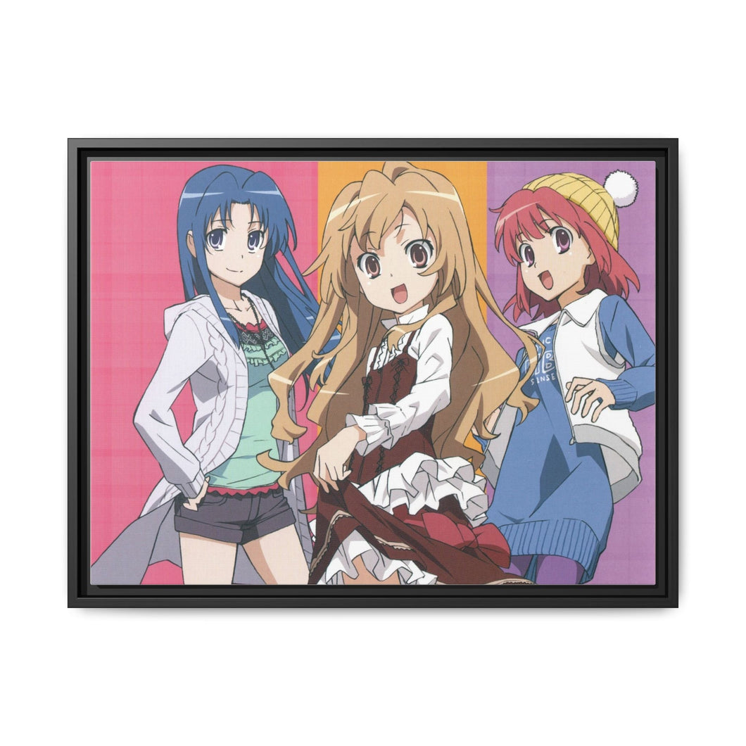 Anime Toradora! Canvas Framed Art Print