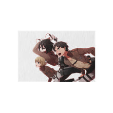 Load image into Gallery viewer, Eren,Mikasa and Armin Rug

