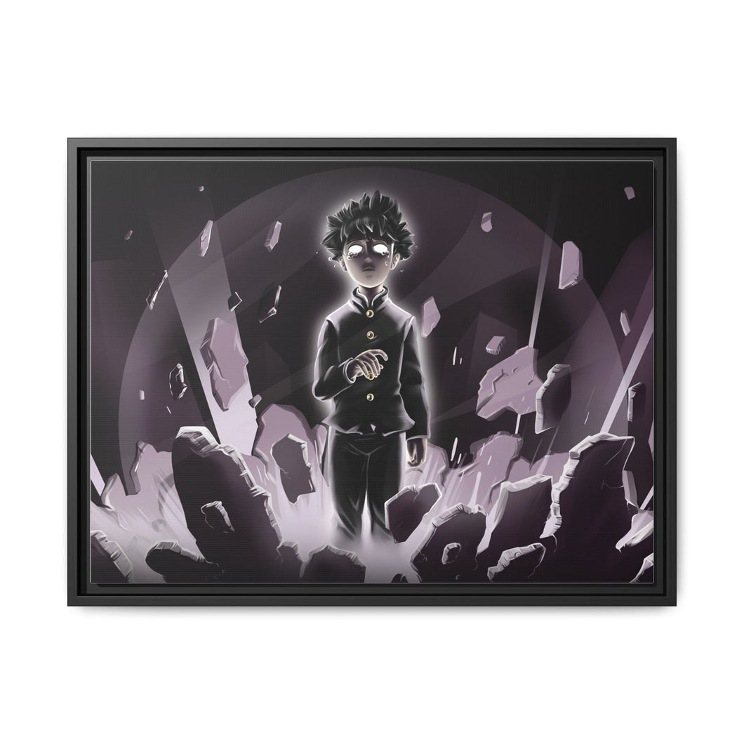 100% Sadness Canvas Framed Art Print