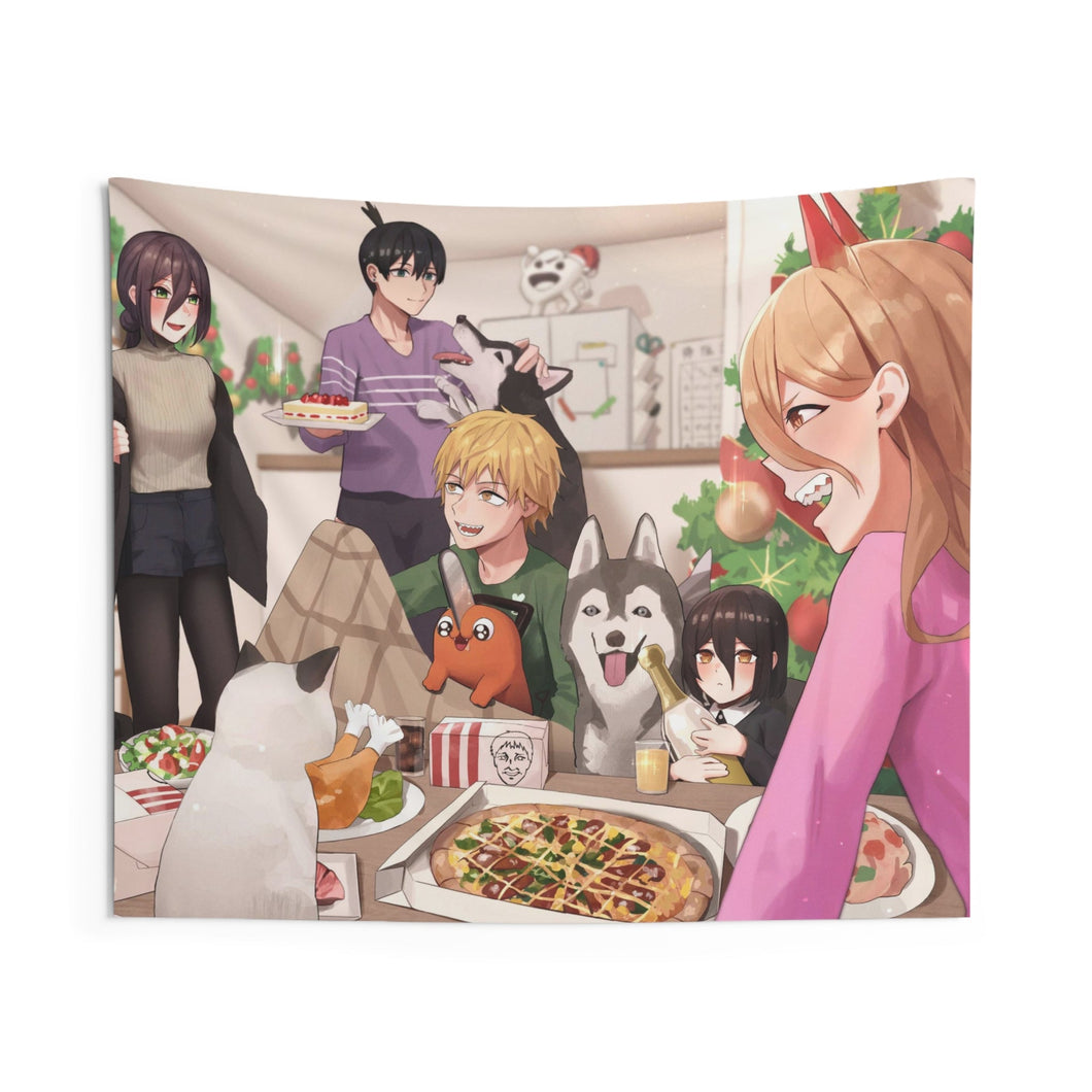 Anime Chainsaw Man Indoor Wall Tapestry