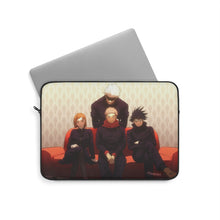 Load image into Gallery viewer, Satoru Gojo Yuji Itadori Nobara Kugisaki and Megumi Fushiguro Laptop Sleeve
