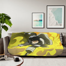 Load image into Gallery viewer, Anime Fire Force Sherpa Blanket
