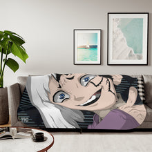 Load image into Gallery viewer, Anime Dr. Stone Sherpa Blanket
