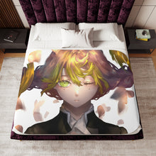 Load image into Gallery viewer, Demon Slayer: Kimetsu no Yaiba Sherpa Blanket
