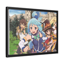 Load image into Gallery viewer, KonoSuba - God’s blessing on this wonderful world!! Canvas Framed Art Print
