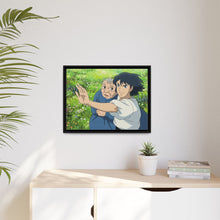 Load image into Gallery viewer, Howl&#39;s Moving Castle Canvas Framed Art Print
