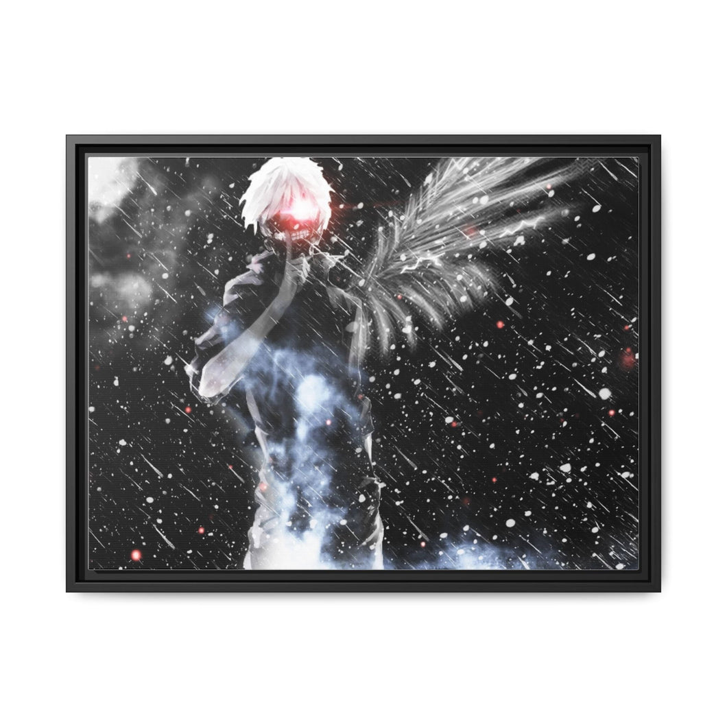 Tokyo Ghoul Ken Kaneki Canvas Framed Art Print