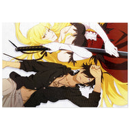 Koyomi and Kiss shot Jigsaw Puzzle