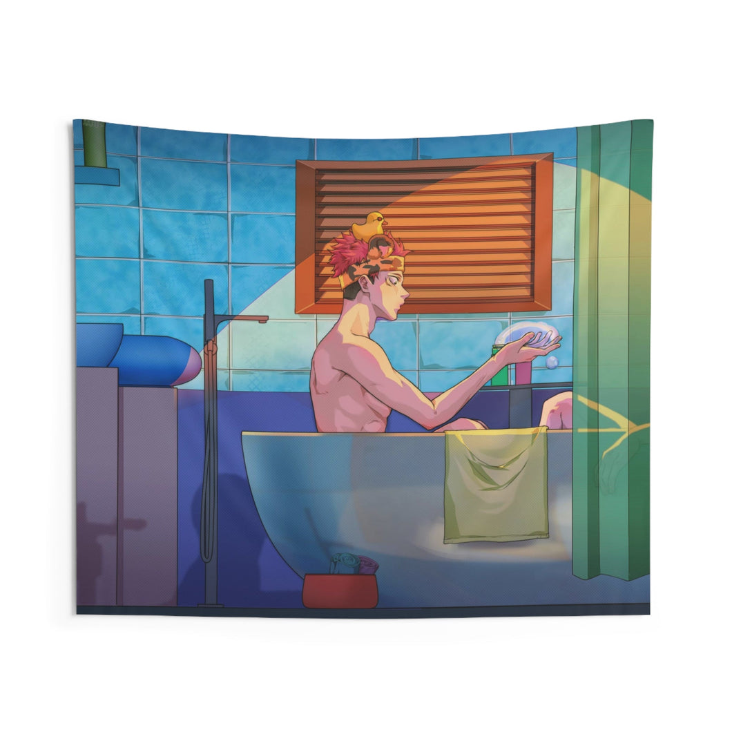 Yuji Itadori Satoru Gojo Indoor Wall Tapestry