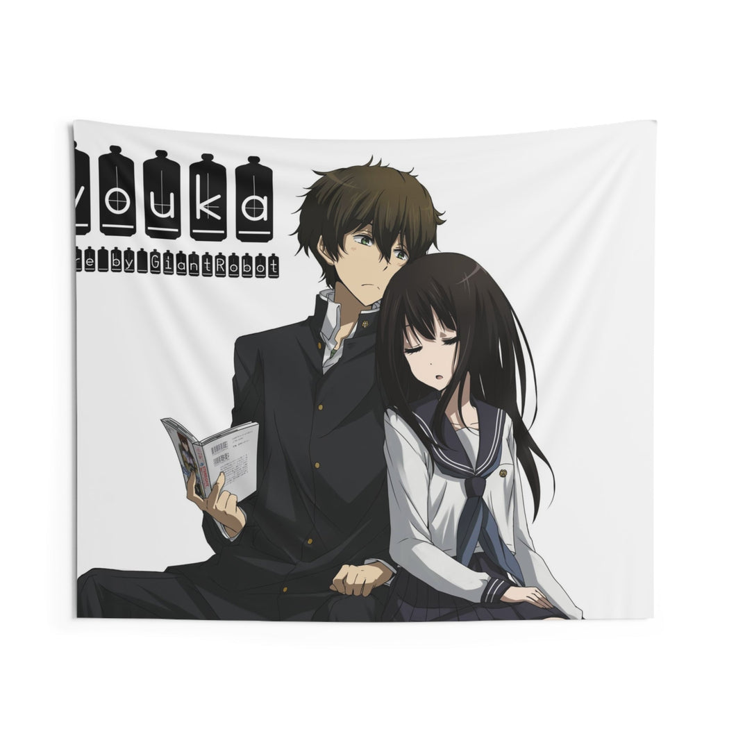 Eru Chitanda  And  Hōtarō Oreki Indoor Wall Tapestry