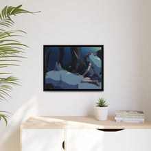 Load image into Gallery viewer, Anime Princess Mononoker Canvas Framed Art Print
