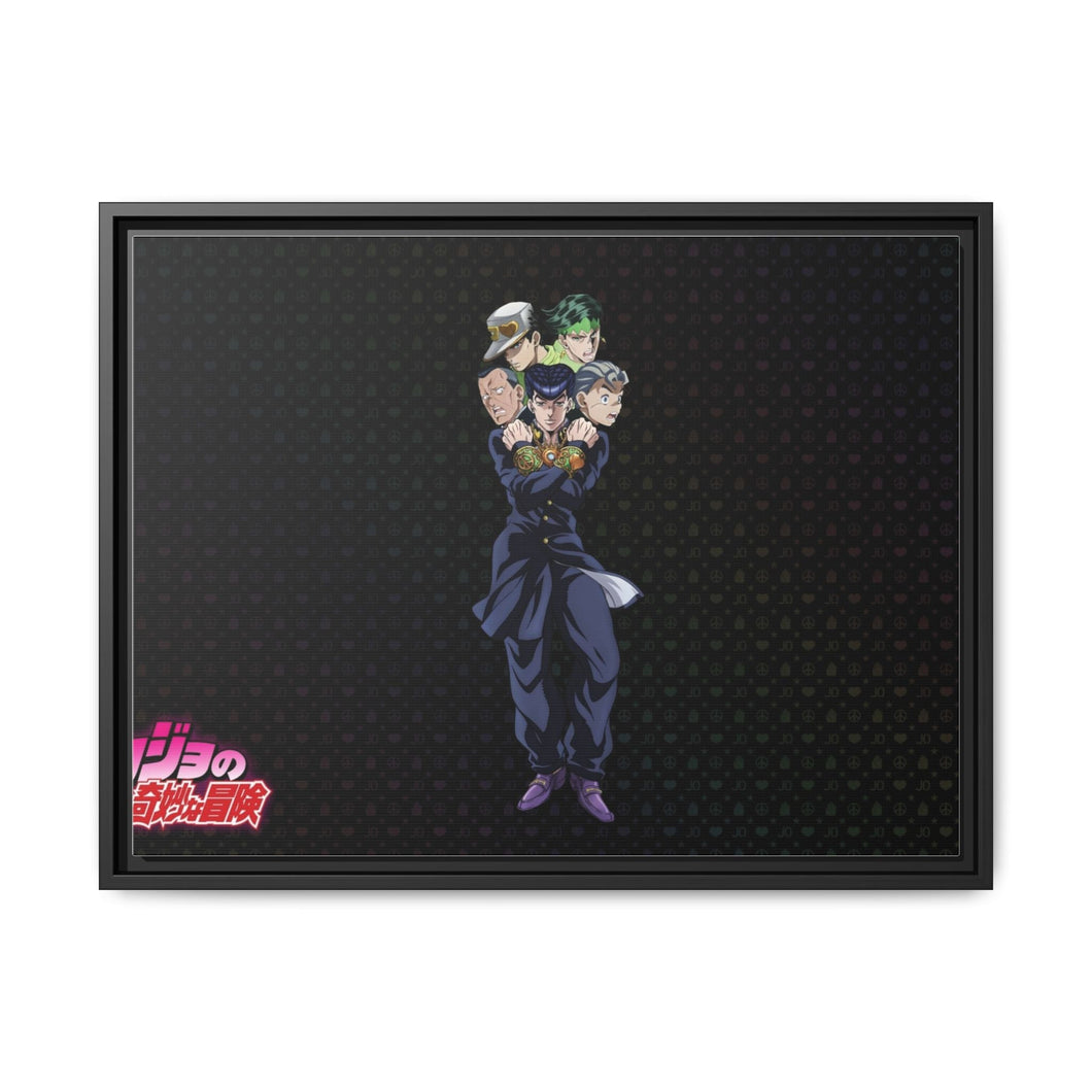 Anime Jojo's Bizarre Adventure Canvas Framed Art Print