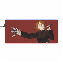 Load image into Gallery viewer, Nobara Kugisaki RGB LED Mouse Pad (Desk Mat)
