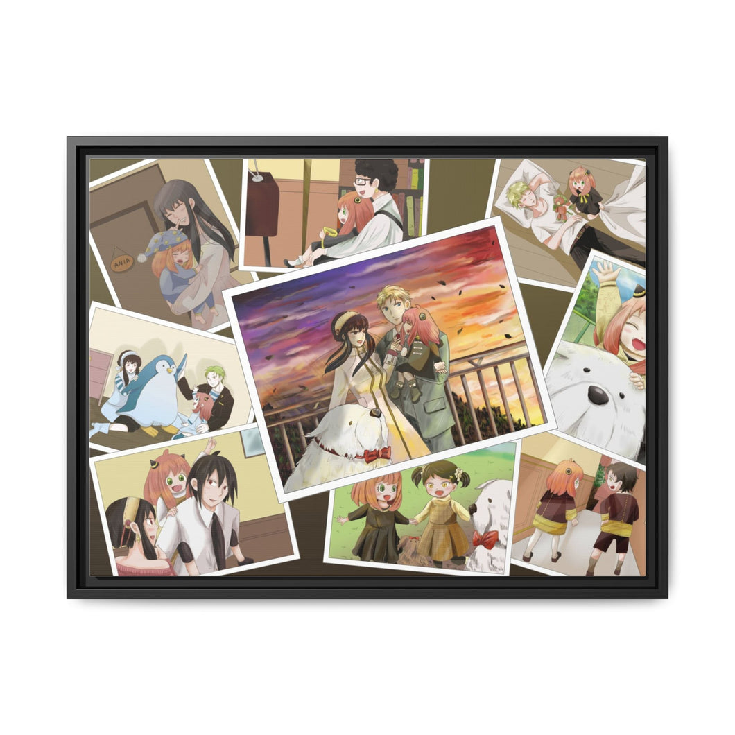 Anime Spy x Family Canvas Framed Art Print